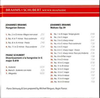 CD Johannes Brahms: Wiener Rhapsodie