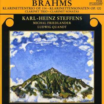 Album Brahms / Steffens / Friedlander / Quandt: Clarinet Trio Op 144