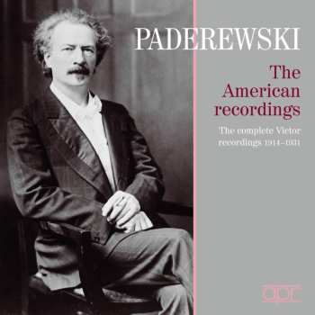 Album Brahms / Strauss / Paderewski: Ignacy Jan Paderewski: American Recordings
