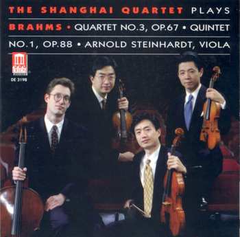 Album Johannes Brahms: Quartet No.3, Op. 67 / Quintet No.1, Op.88