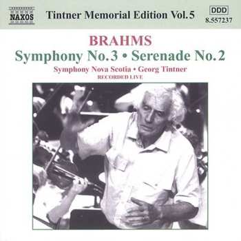 CD Brahms / Tintner / Symphony Nova Scotia: Tintner Memorial Edition 5