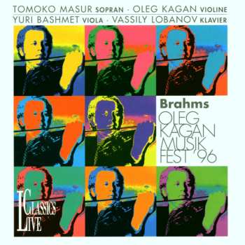 CD Johannes Brahms: Oleg Kagan Musik Fest' 96