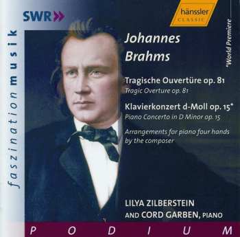 Album Brahms / Zilberstein / Garben: Arrangements For Piano 4 Hands By The Composer