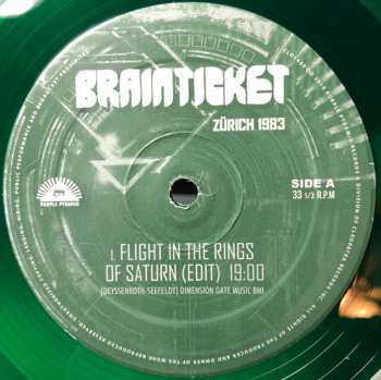 LP Brainticket: Live In Zürich 1983 LTD | CLR