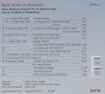 CD Bram Beekman: Bach, Boely En Beekman