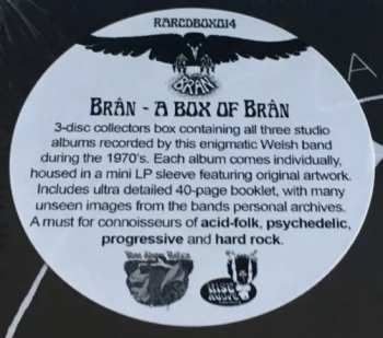 3CD/Dobozkészlet Brân: A Box Of Brân