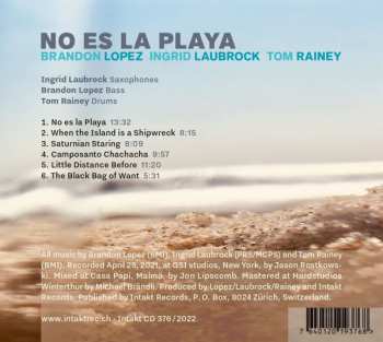 CD Tom Rainey: No Es La Playa