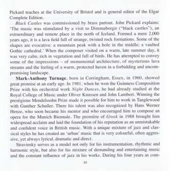 CD Sir Edward Elgar: Black Castles (British Music For Brass)