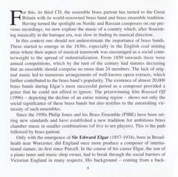 CD Sir Edward Elgar: Black Castles (British Music For Brass)