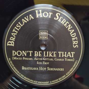 LP Bratislava Hot Serenaders: Bratislava Hot Serenaders Presents Jean Goldkette