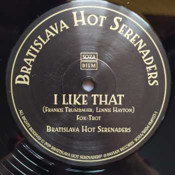 LP Bratislava Hot Serenaders: Bratislava Hot Serenaders Presents Jean Goldkette