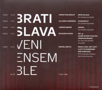 Album Bratislava Veni Ensemble: Bratislava Veni Ensemble