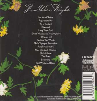 CD Brendan Benson: You Were Right