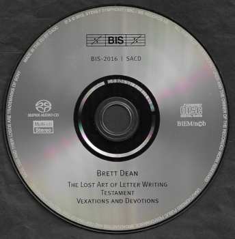 SACD BBC Symphony Chorus: The Lost Art Of Letter Writing / Testament / Vexations And Devotions
