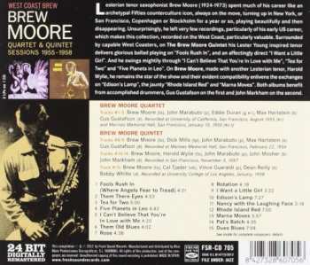 CD Brew Moore: West Coast Brew: Quartet & Quintet Sessions 1955-1958