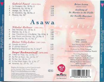 CD Sir Neville Marriner: Brian Asawa - Vocalise