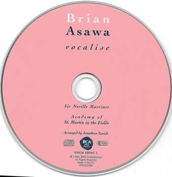 CD Sir Neville Marriner: Brian Asawa - Vocalise