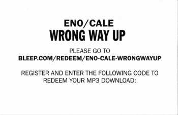 LP John Cale: Wrong Way Up