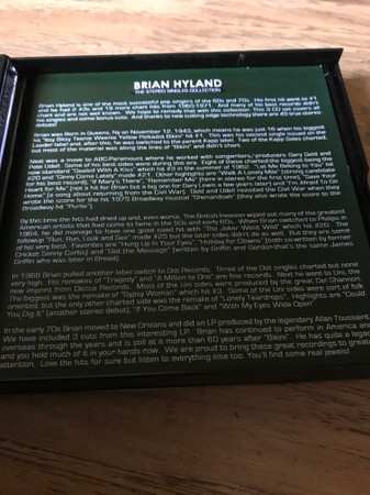 3CD Brian Hyland: The Stereo Singles Collection