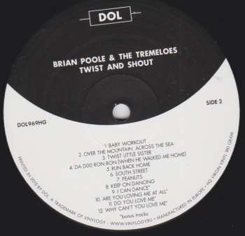 LP Brian Poole & The Tremeloes: Twist And Shout DLX