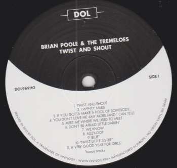 LP Brian Poole & The Tremeloes: Twist And Shout DLX