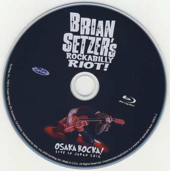 CD/Blu-ray Brian Setzer: Brian Setzer's Rockabilly Riot! Osaka Rocka! Live In Japan 2016