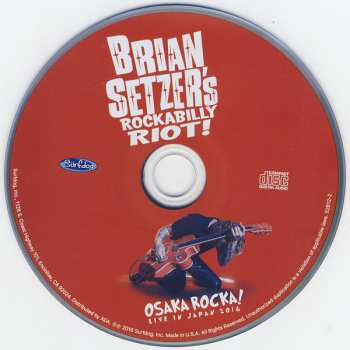 CD/Blu-ray Brian Setzer: Brian Setzer's Rockabilly Riot! Osaka Rocka! Live In Japan 2016