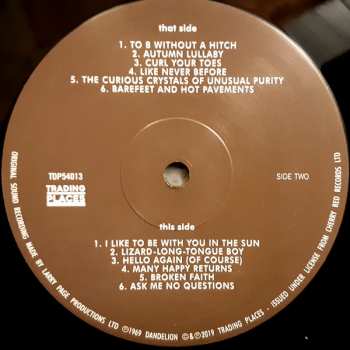 LP Bridget St. John: Ask Me No Questions