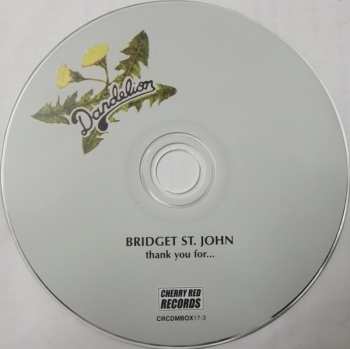 4CD/Dobozkészlet Bridget St. John: Dandelion Albums And BBC Collection
