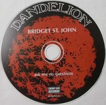 4CD/Dobozkészlet Bridget St. John: Dandelion Albums And BBC Collection