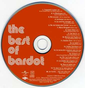 CD Brigitte Bardot: The Best Of Bardot