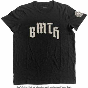 Merch Bring Me the Horizon: Hímzett Póló Crooked Young 
