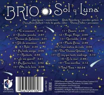 CD Brio: Brio - Sol y Luna