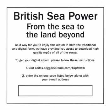 2LP/DVD British Sea Power: From The Sea To The Land Beyond CLR