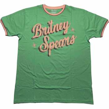 Merch Britney Spears: Ringer Póló Retro Text