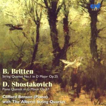 Album Britten / Alberni Quartet / Benson: String Quartet In D Op 25