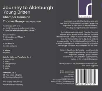 CD Benjamin Britten: Journey To Aldeburgh (Young Britten)