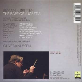 2CD/Dobozkészlet Benjamin Britten: The Rape Of Lucretia LTD