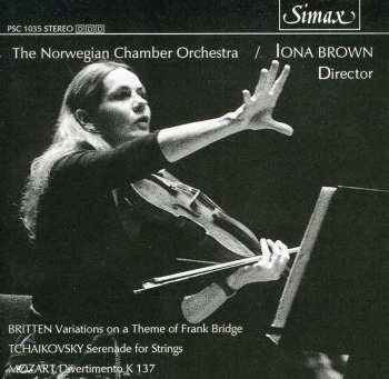 Album Britten / Mozart / Tchaikovsky / Brown / Nwco: Divertimento In B Flat Major