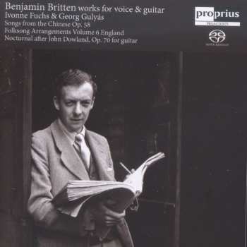 Album Britten,benjamin / Gulyas,georg / Fuchs,ivonne: Britten: Works For Voice & Guitar