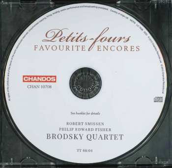 CD Brodsky Quartet: Petits-Fours Favourite Encores