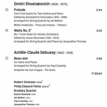 CD Brodsky Quartet: Petits-Fours Favourite Encores