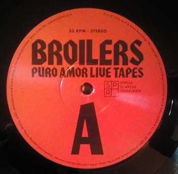 3LP Broilers: Puro Amor Live Tapes LTD | NUM