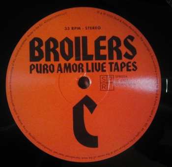 3LP Broilers: Puro Amor Live Tapes LTD | NUM