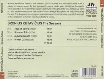 CD Vilnius Municipal Choir Jauna Muzika: The Seasons: Oratorio