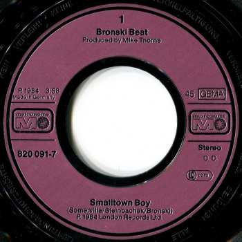 SP Bronski Beat: Smalltown Boy