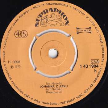 SP Brontosauři: Hráz / Johanka Z Arku 