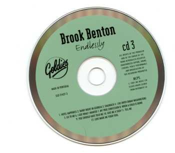 3CD Brook Benton: Endlessly: Greatest Hits