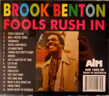 CD Brook Benton: Fools Rush In