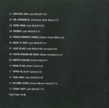 CD Brother Jack McDuff: Brother Jack + Tough 'Duff